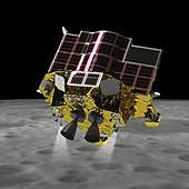 Japón se posa por primera vez en la Luna, pero la nave no puede generar energía