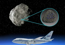 Encuentran, por primera vez, agua en la superficie de asteroides