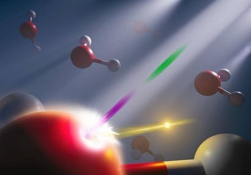 Consiguen la primera 'foto' de átomos del agua congelados en el tiempo