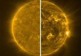 La impactante imagen que muestra cómo ha cambiado el Sol en tan solo dos años