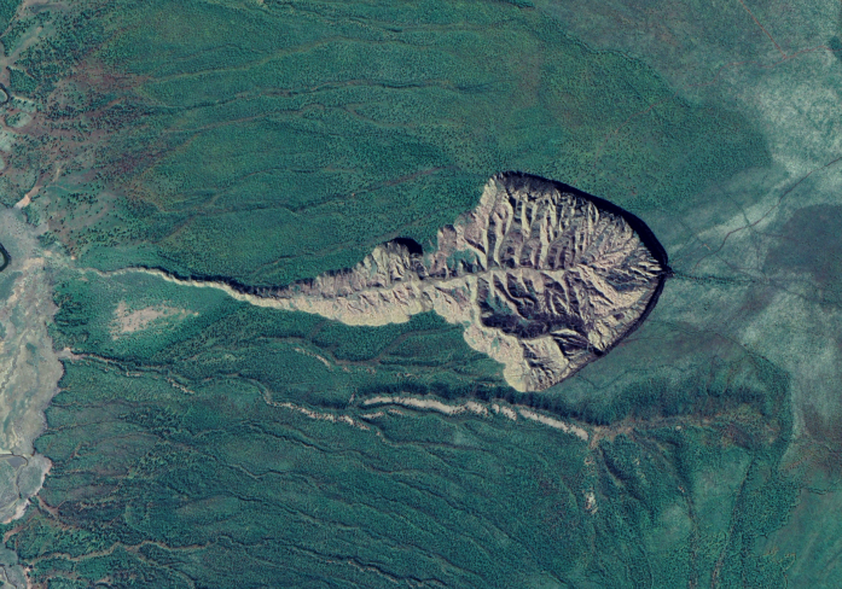 Cráter de Batagaika