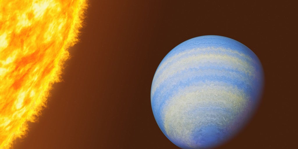 青い惑星だが、致命的で腐った卵のような臭いがする
