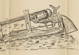 La ratonera accionada por pistola, un diseño estadounidense de 1882
