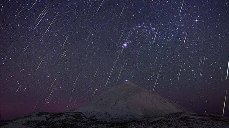 Cómo ver las Cuadrántidas, la primera lluvia de estrellas de 2025