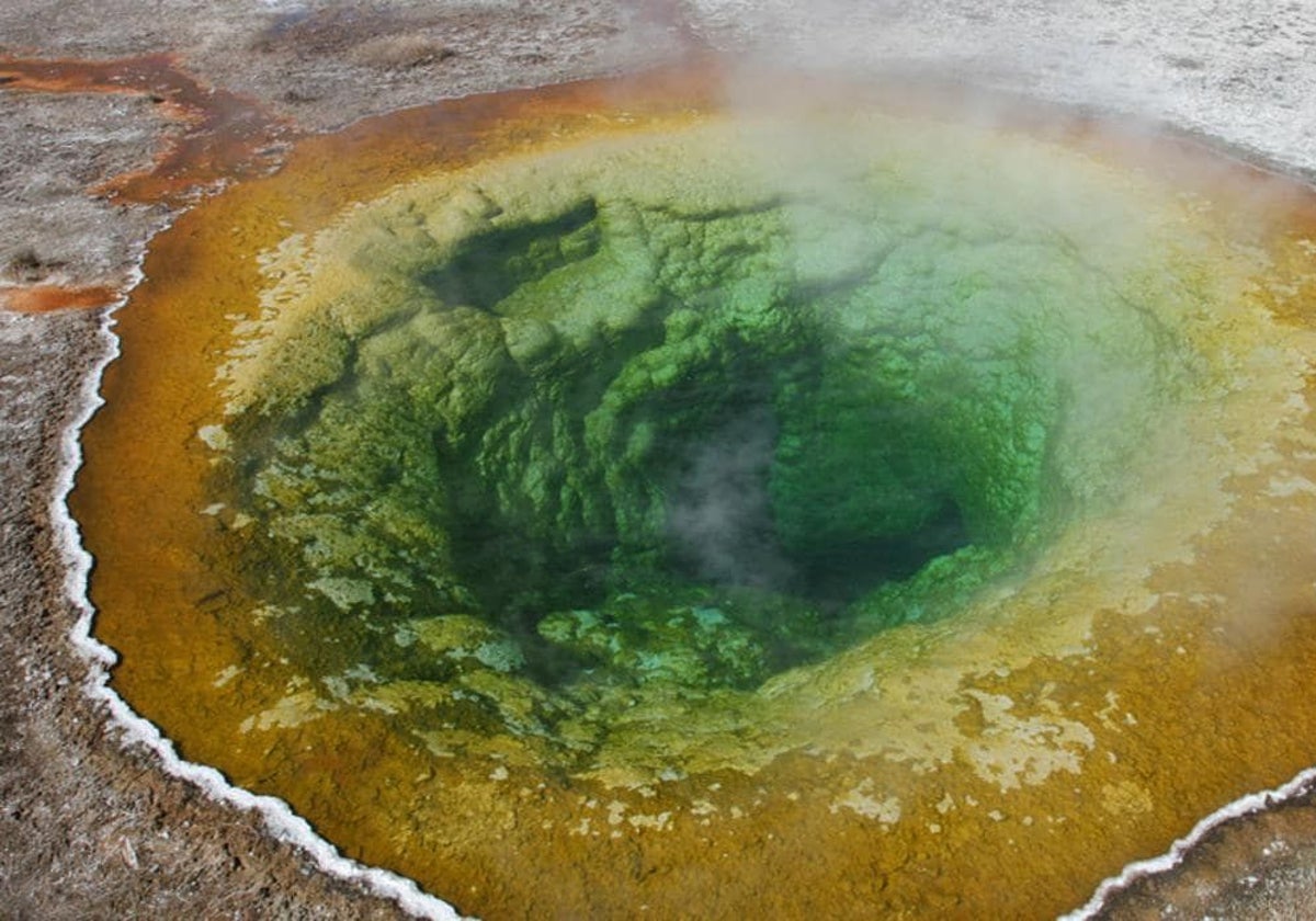 Morning Glory Pool, en el parque Yellowstone