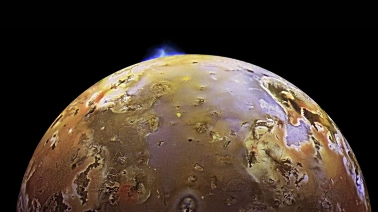 Io, el cuerpo con mayor actividad volcánica del Sistema Solar