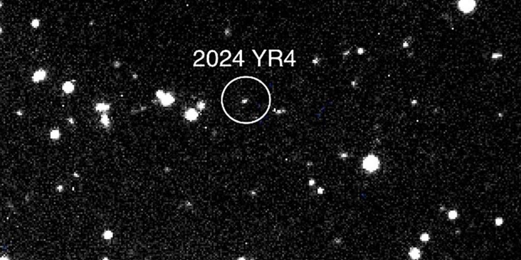 El riesgo de que el asteroide 2024 YR4 choque contra la Tierra ya es el más alto jamás registrado