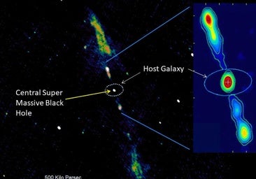 Una extraña galaxia revela un posible y trágico destino para nuestra Vía Láctea
