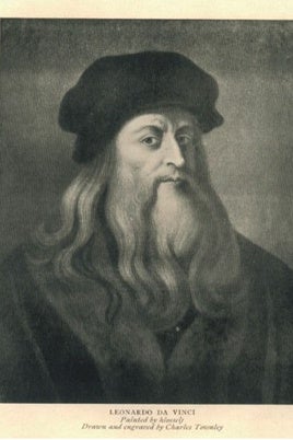 Retrato de Leonardo Da Vinci
