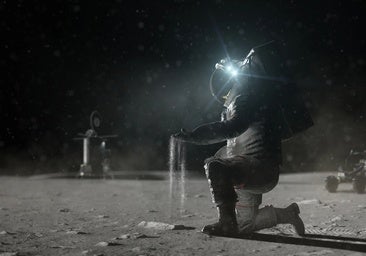 Respiración de astronautas y luz solar: la estrategia china para obtener agua del suelo de la Luna