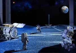 La primera casa en la Luna será rodante y para dos