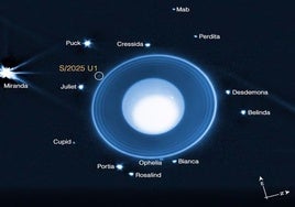 Descubren una nueva luna  de Urano (y ya van 29) gracias al telescopio espacial James Webb