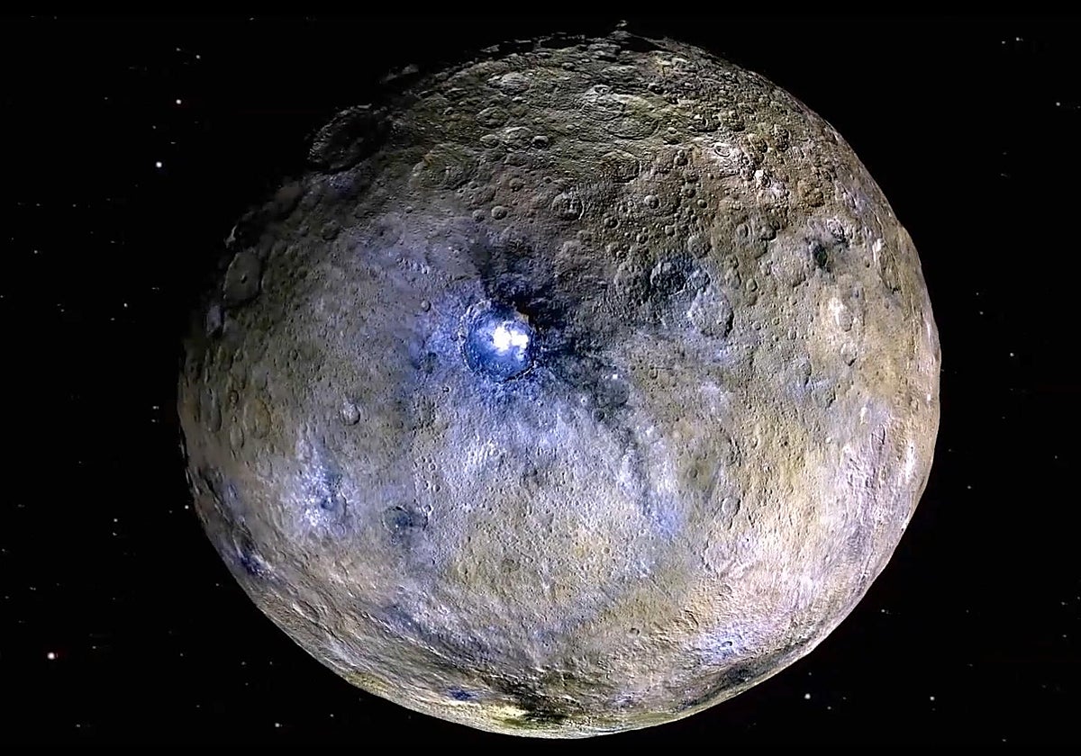 El planeta enano Ceres en imágenes de la sonda Dawn, de la NASA