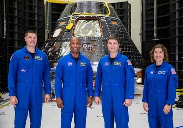 Hablan los astronautas de Artemis II que volarán a la Luna: «Llegaremos donde nunca ha estado ningún ser humano»