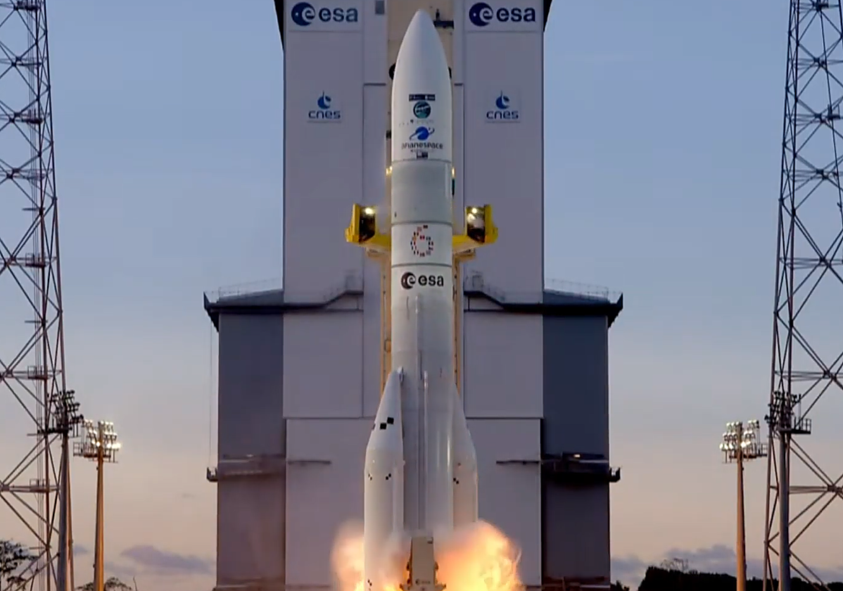 El lanzamiento de Sentinel-1D, el nuevo centinela europeo en el espacio ...