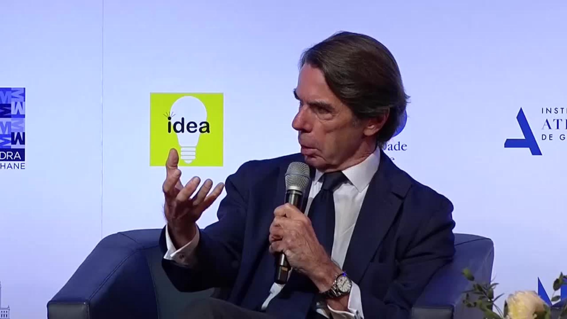 Aznar asegura que el orden global liderado por Occidente está siendo reemplazado