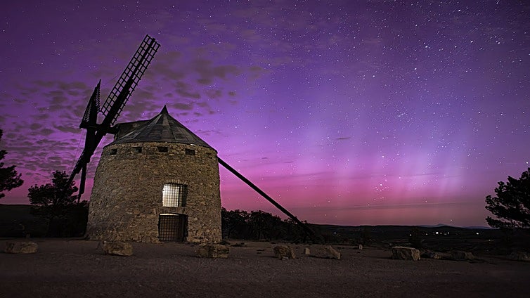 Una tormenta solar «excepcional» podría provocar auroras boreales sobre España hoy y mañana