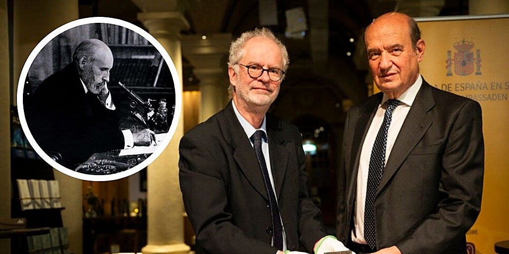 Dibujos de neuronas de Ramón y Cajal viajan al Museo Nobel de Estocolmo