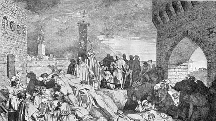 La pieza que faltaba: una erupción volcánica 'puso en marcha' la cadena de acontecimientos que trajo la Peste Negra a Europa