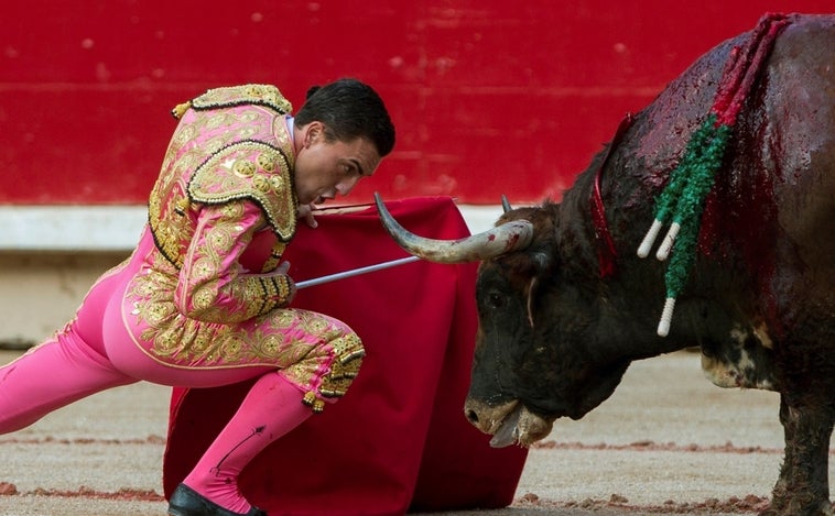 Cartel de Toros de Pamplona por San Fermín 2022