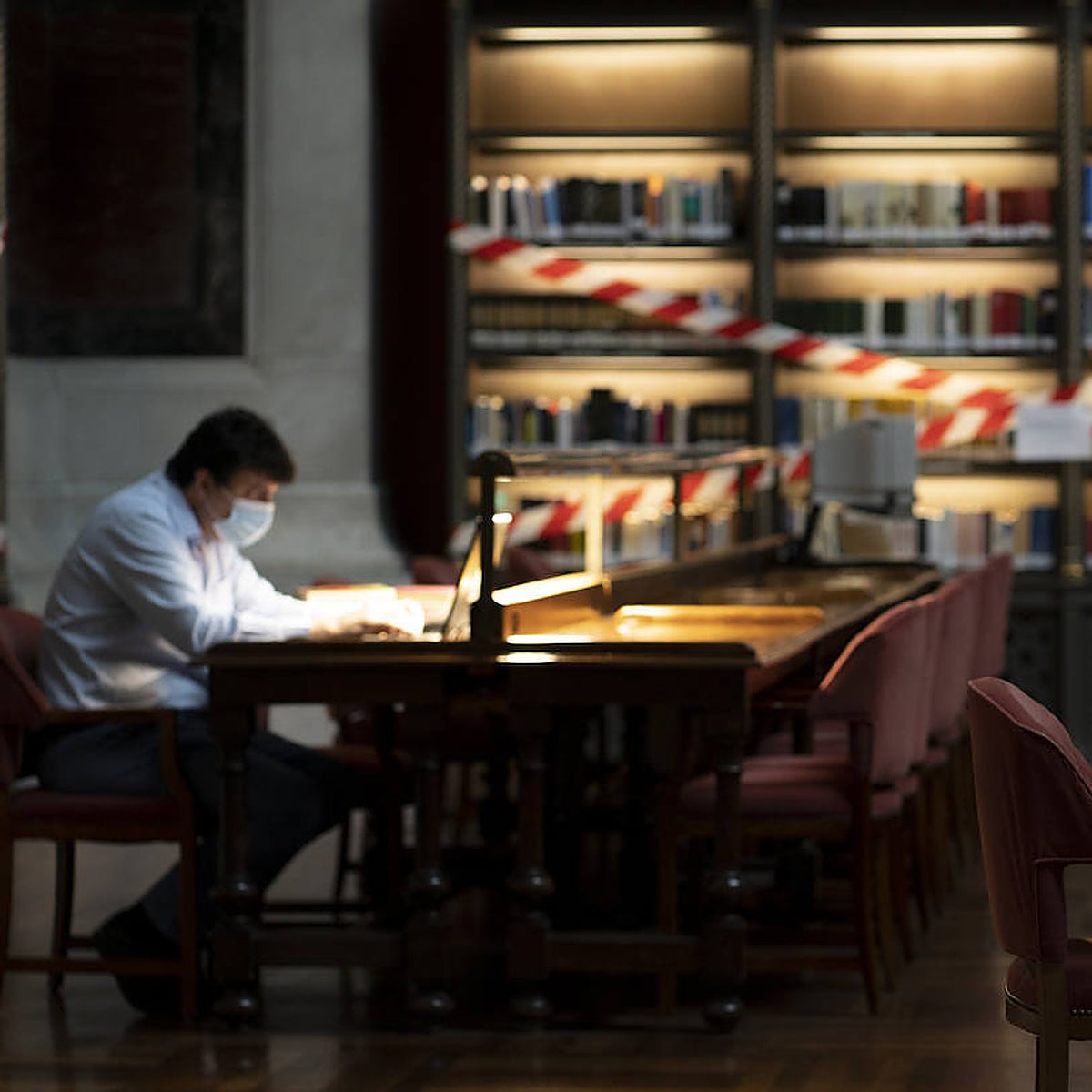 La Biblioteca Nacional mantiene restricciones de la pandemia por falta de personal