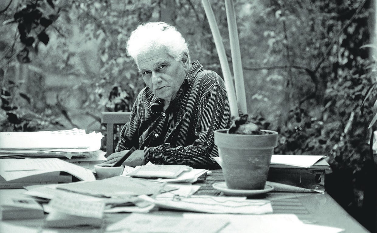 El pensador francés Jacques Derrida