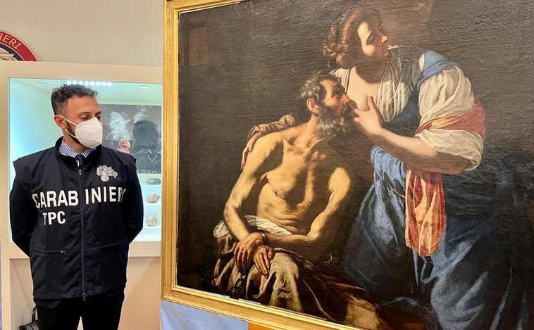 La policía italiana detiene en Viena la subasta de una importante pintura de Artemisia Gentileschi, que ha regresado a casa