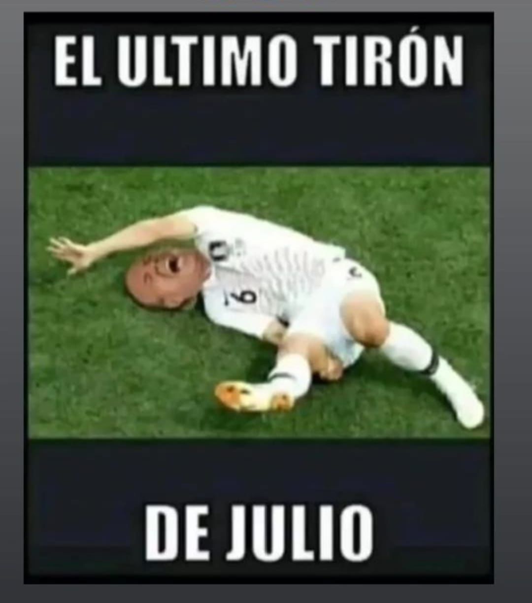 El último tirón de Julio