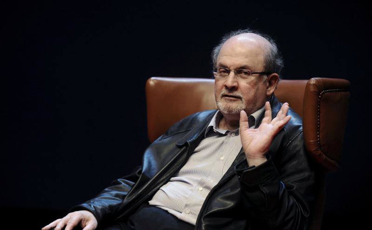 El escritor británico, Salman Rushdie
