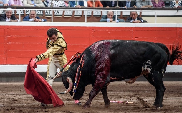 Emociona Damián Castaño con un torazo de Dolores Aguirre