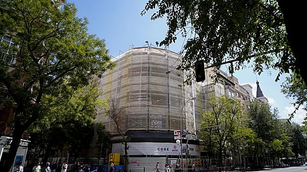 Local de la calle Conde Peñalver donde estaba el cine Salamanca