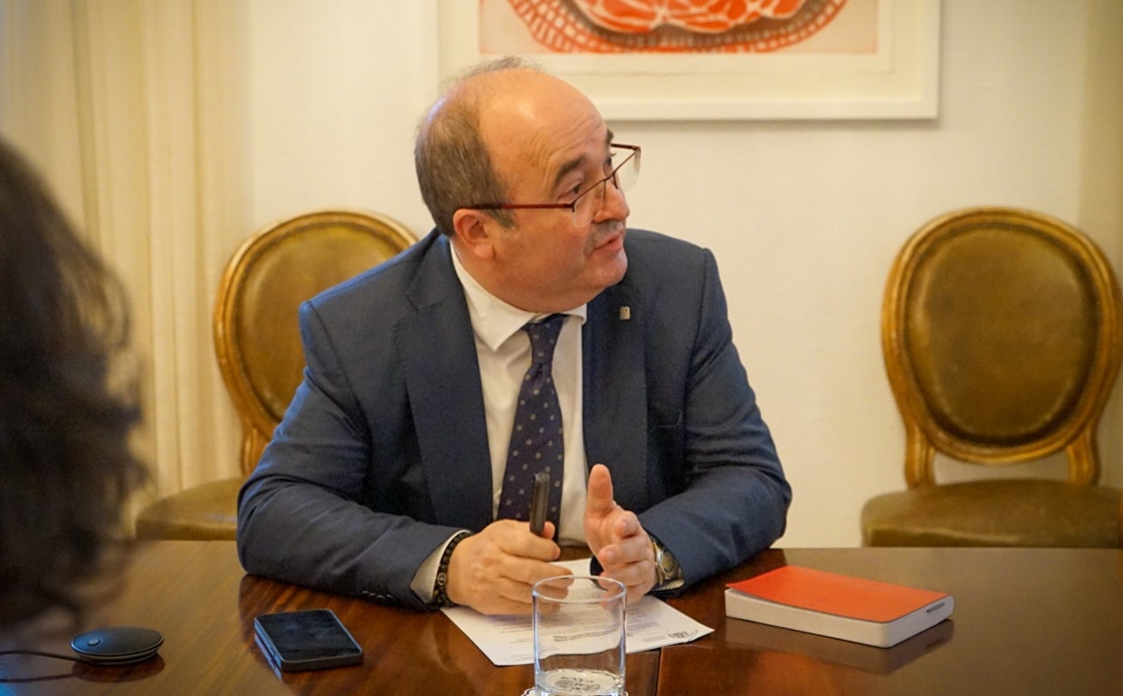 Miquel Iceta, ministro de Cultura