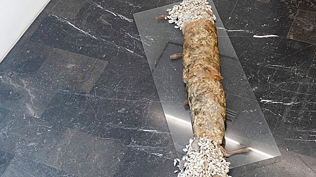 'Roto Abierto', expuesto en la galería Luis Adelantado (2022