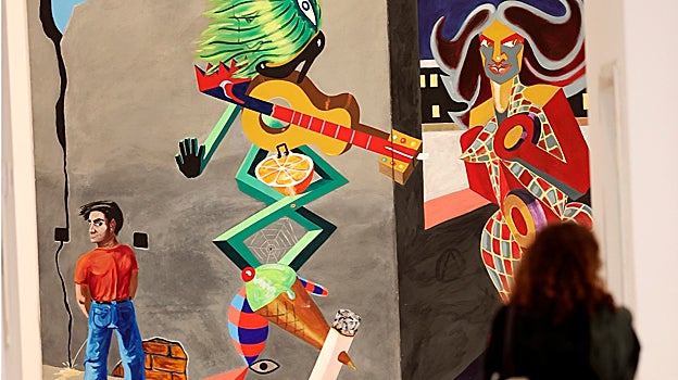 'Sin palabras', de Manolo Quejido, 1977 (Museo de Arte Contemporáneo de Madrid)