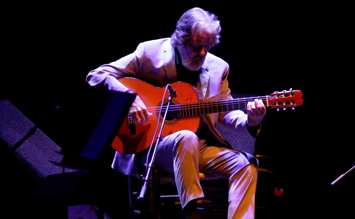 Rafael Riqueni durante el concierto