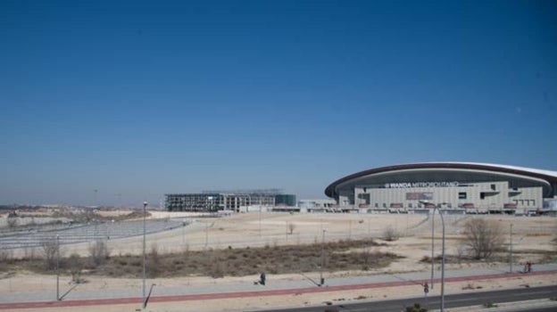 El exterior del Metropolitano