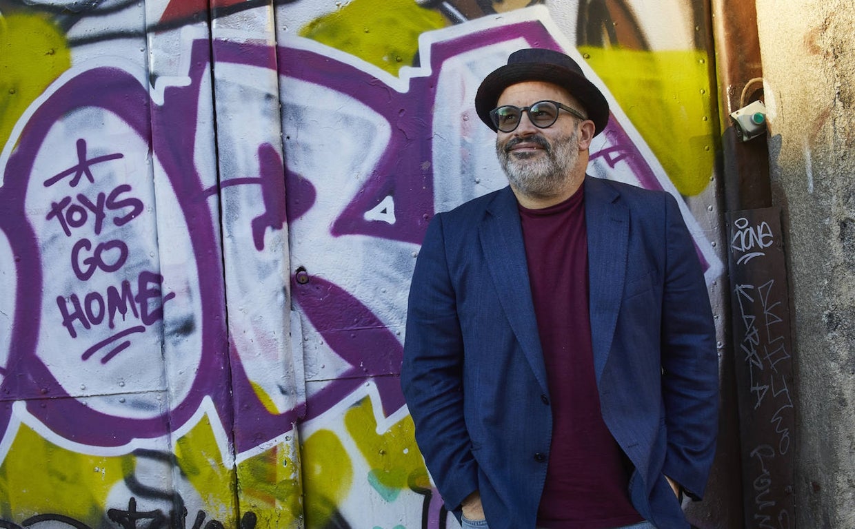 Edu Galán, retratado en Madrid