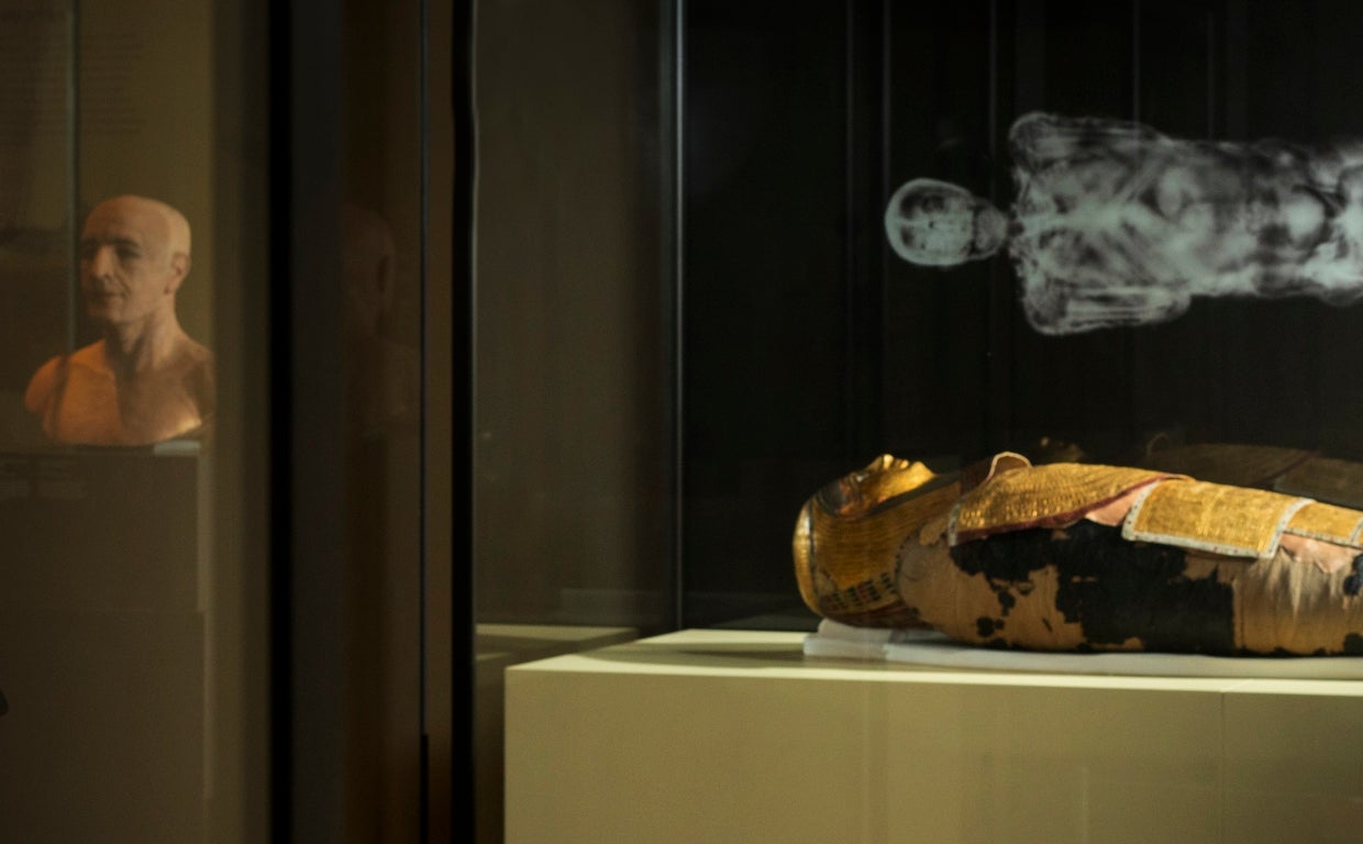 Sala de Egipto del MAN