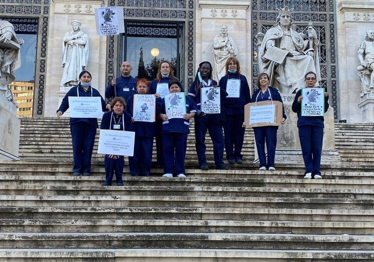 Paros de la limpieza en la Biblioteca Nacional, el nuevo frente abierto de Cultura