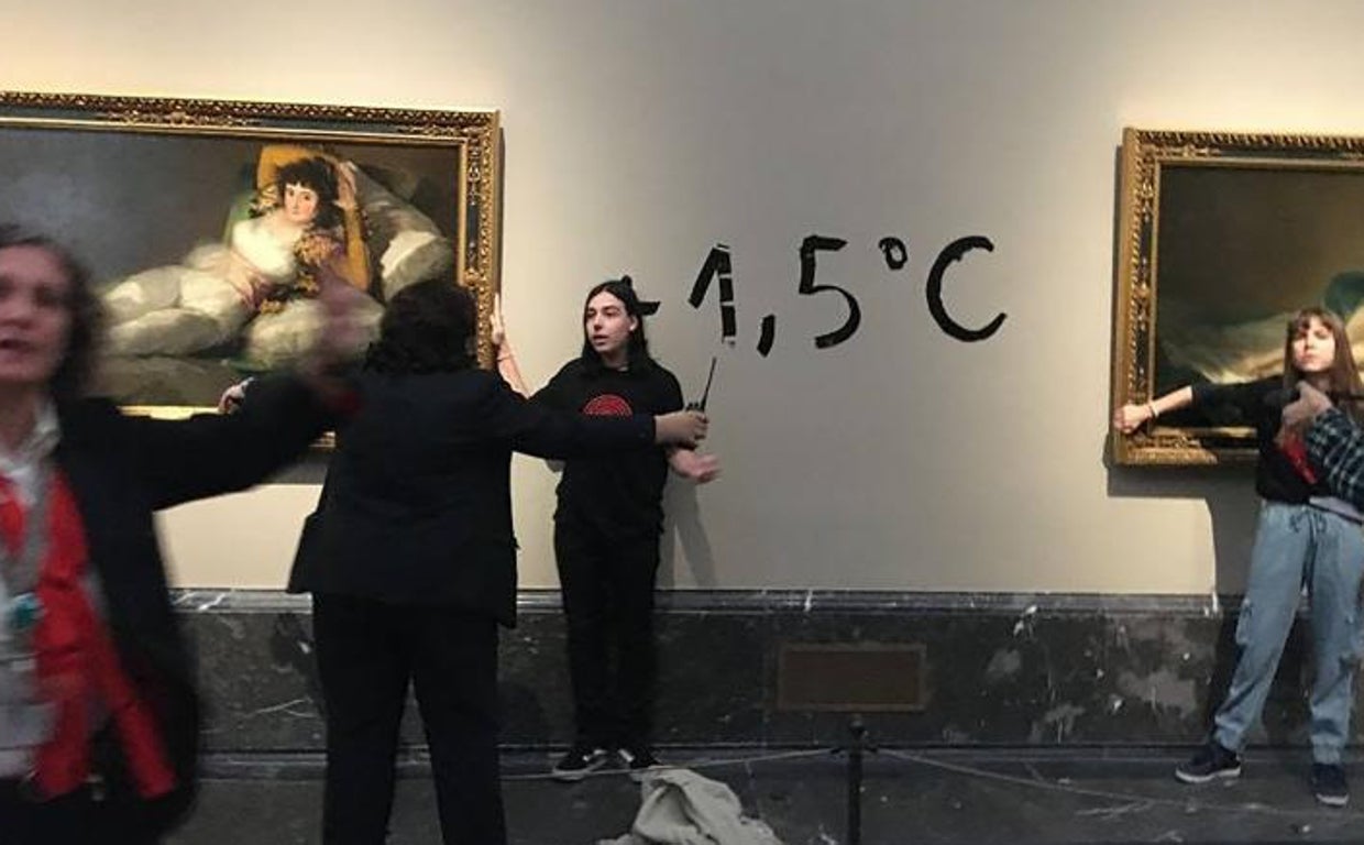 Libertad para los cuatro detenidos por participar en el ataque a 'Las Majas' en el Prado