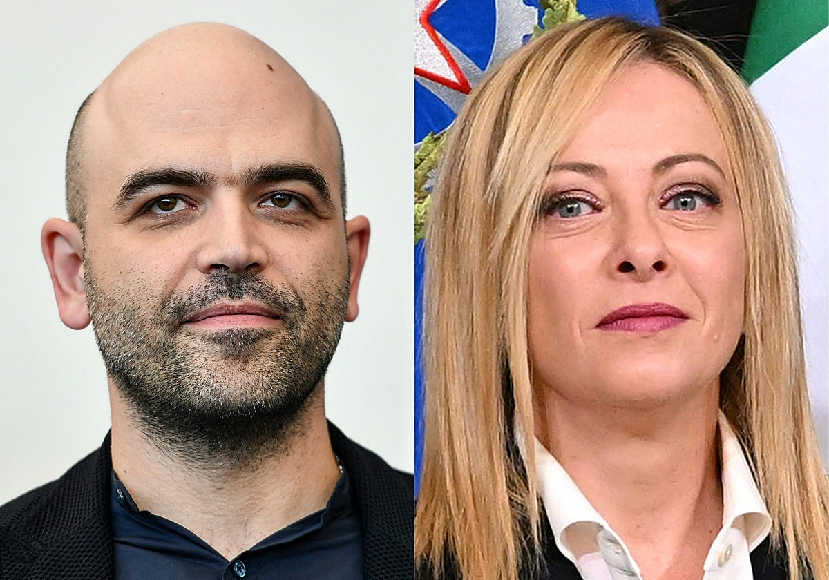 El escritor Roberto Saviano, a juicio por llamar &#039;bastarda&#039; a Giorgia Meloni