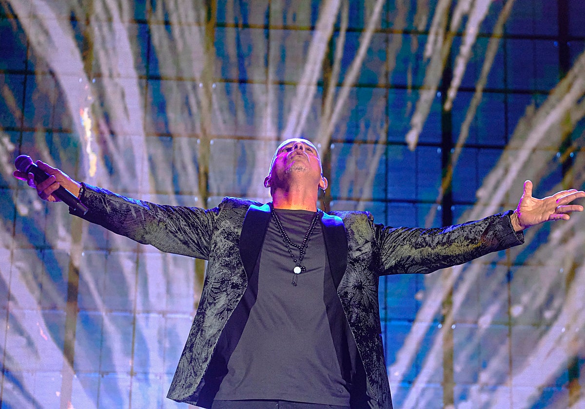 Eros Ramazzotti, en su concierto en Sevilla