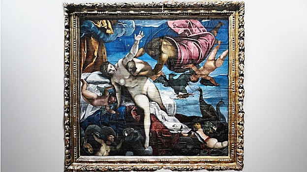 'El origen de la Vía Láctea', de Tintoretto, en las manos de Julio Anaya