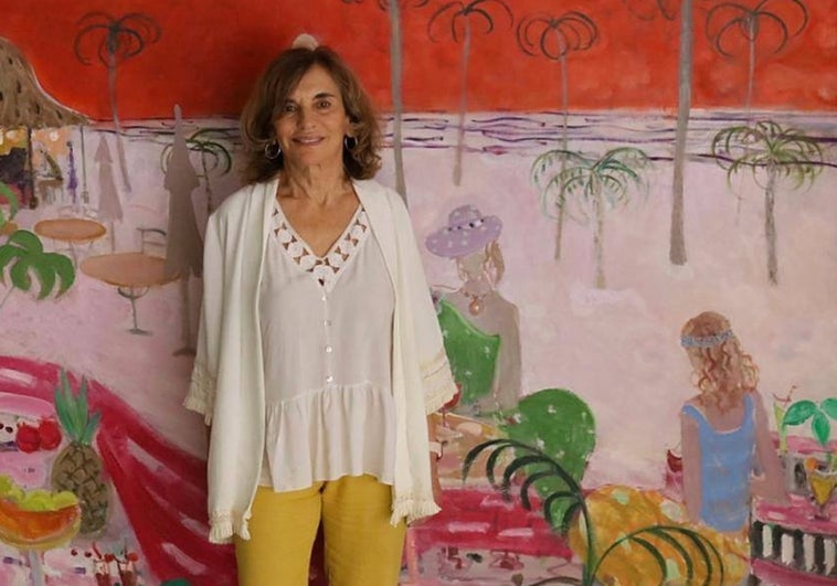La pintura de Paloma Hinojosa viaja de nuevo a Estados Unidos