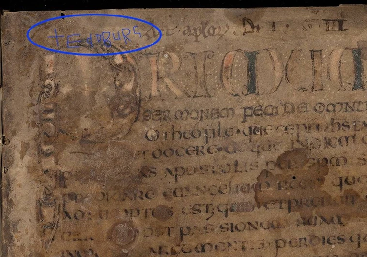 La mujer que se ocultó en un manuscrito medieval de hace 1.300 años