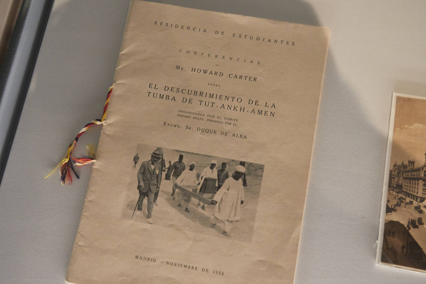 Primer número de la revista de la Residencia de Estudiantes que incluye la cobertura de las conferencias de Howard Carter en 1924