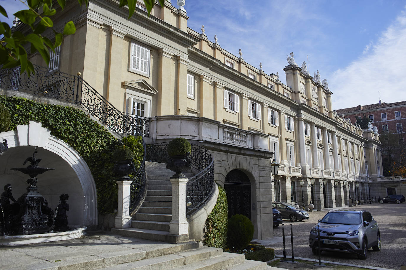 El Palacio de Liria, sede de la exposición 