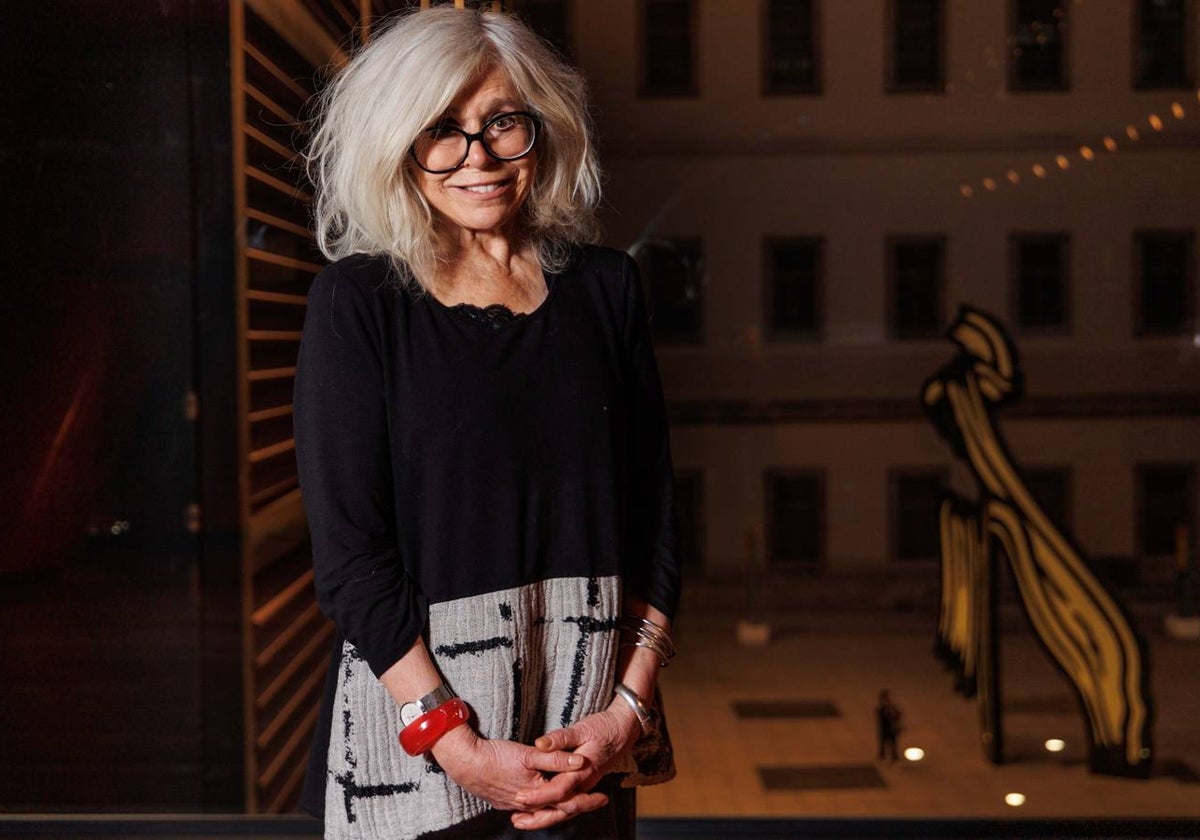 Abigail Solomon-Godeau, ayer en el Reina Sofía, antes de pronunciar la conferencia de clausura del congreso