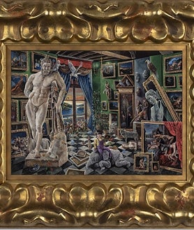 Imagen secundaria 2 - En ls imágenes, algunas de las obras de 'Ornamentos', en La Gran