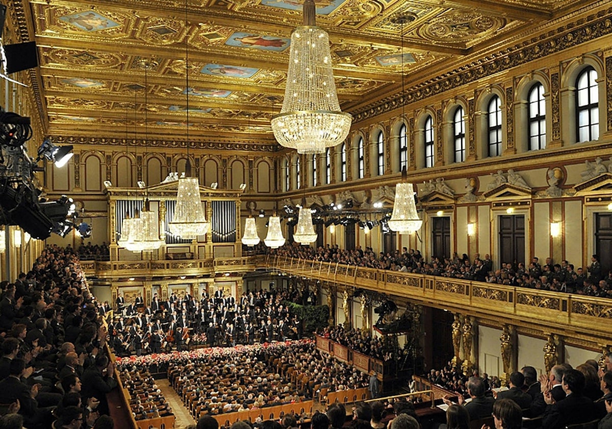 La Sala Dorada de la Musikvereine de Viena, en Austria